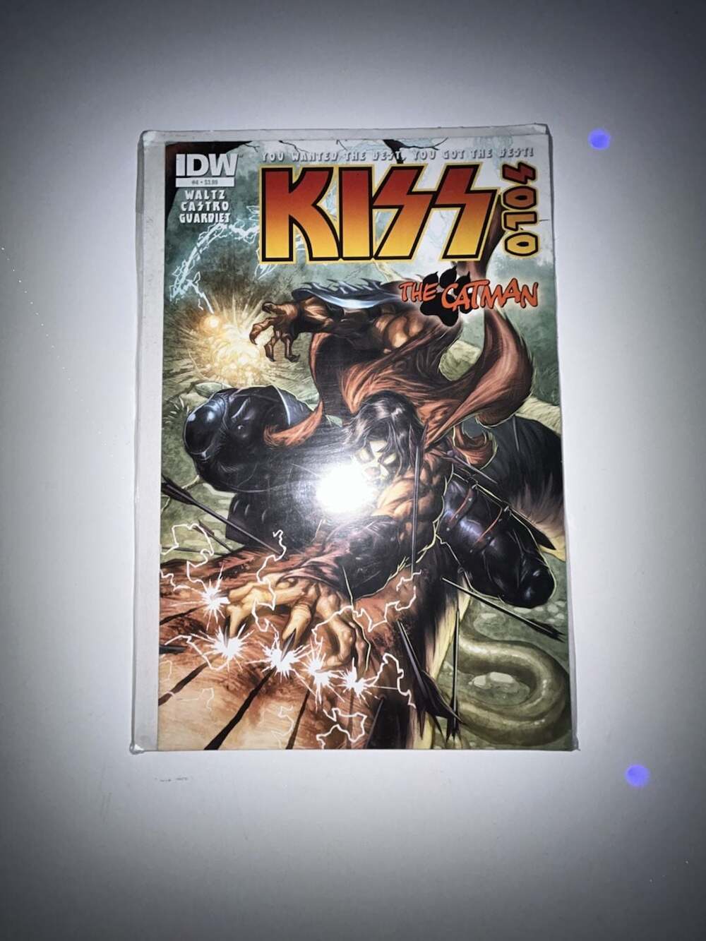 Kiss Solo #4 The Catman Comic Book IDW